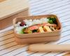 Three-Star Bento Box, 600ml, Easy To Clean and Washable, Made In Japan