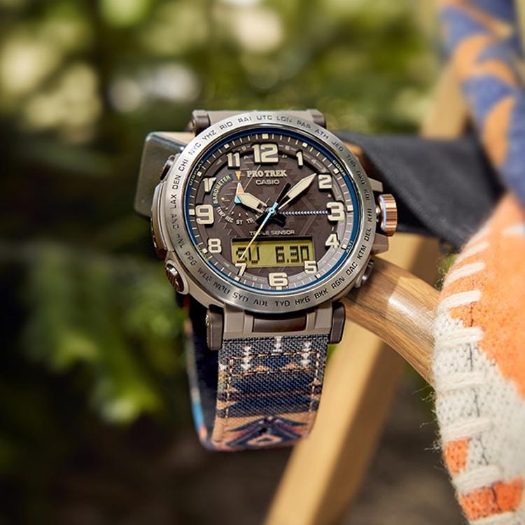 CASIO Unisex PRO TREK Black Watch PRG-601PE-5DR PRG-601PE-5DR