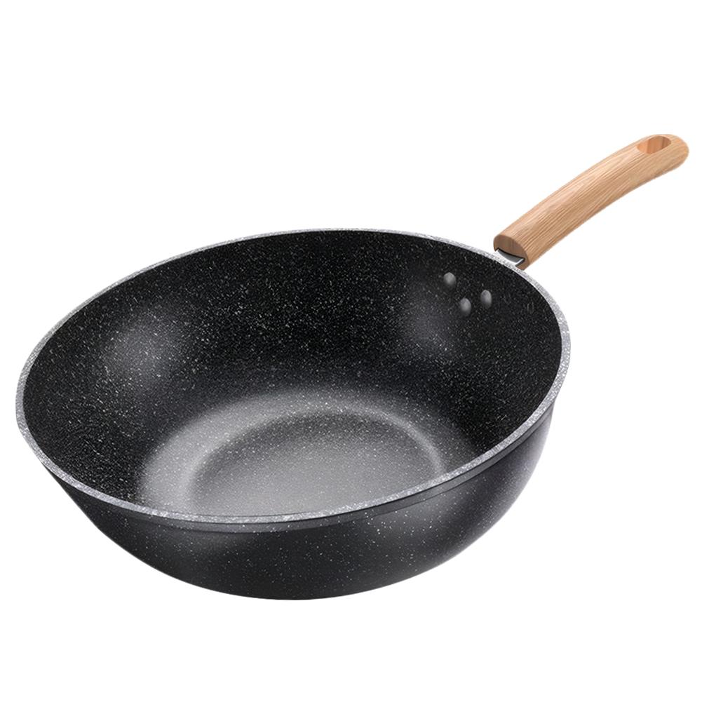 28/30/32/34cm Frying Pan Nonstick Omelette Skillet Maifan Stone Saute Pan Chef Pan Cooking Pan Induction Compatible