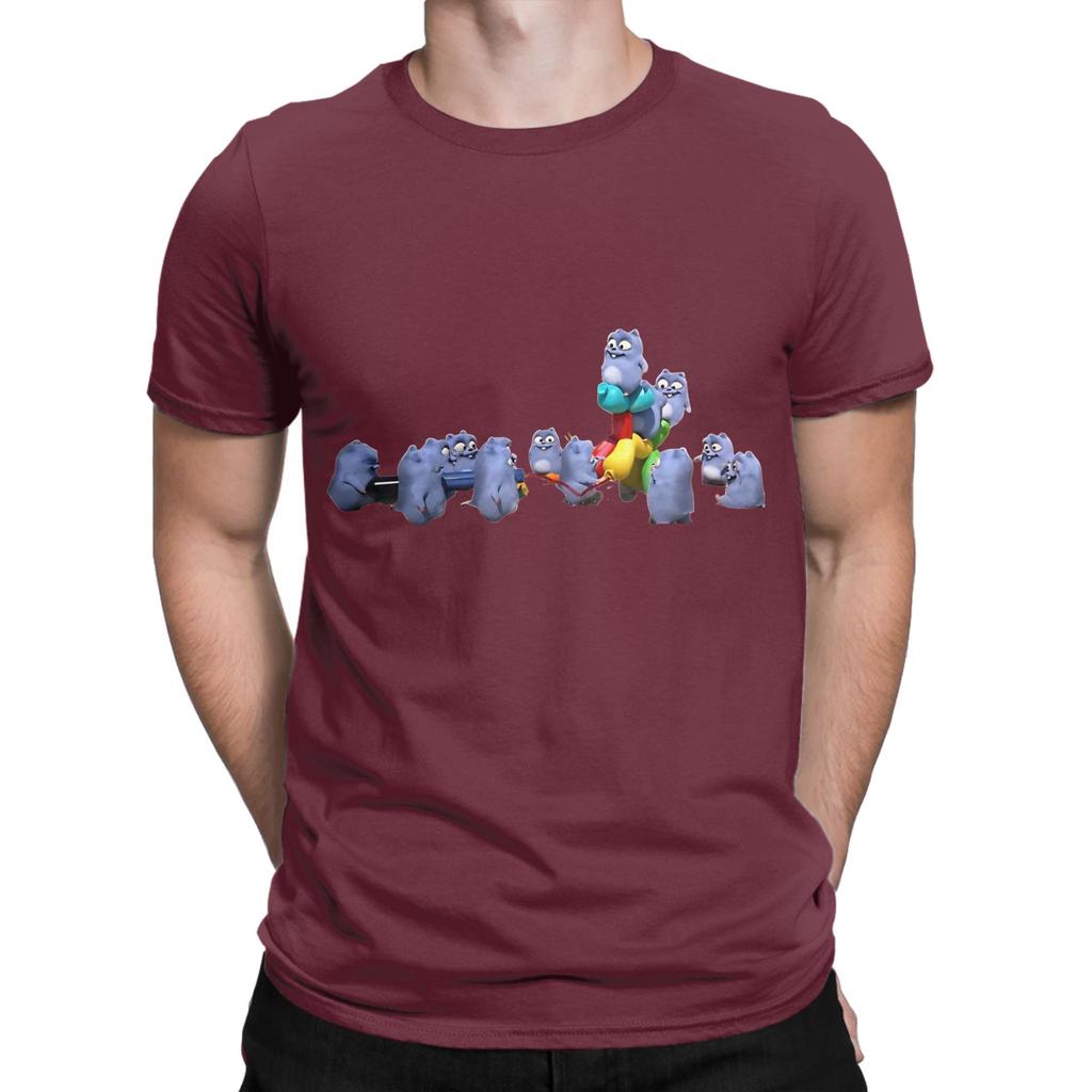 Grizzy And The Lemmings Play Games Graphic Funny 100 Cotton Tshirt Grizzy And The Lemmings Tops Tees For Unisex