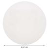6 Pcs Standard Durable ABS Practice Training Exercise Ping Pong Tennis Balls (White)