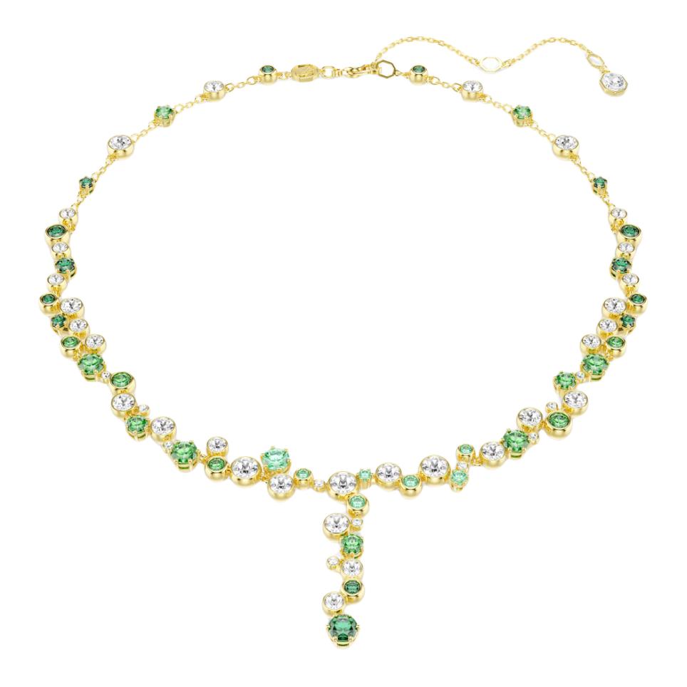 

Swarovski Constella Elegant Green Cubic Zirconia Necklace Unisex necklace Multicolor 5722474 Box+Shopping Bag (Random Color)