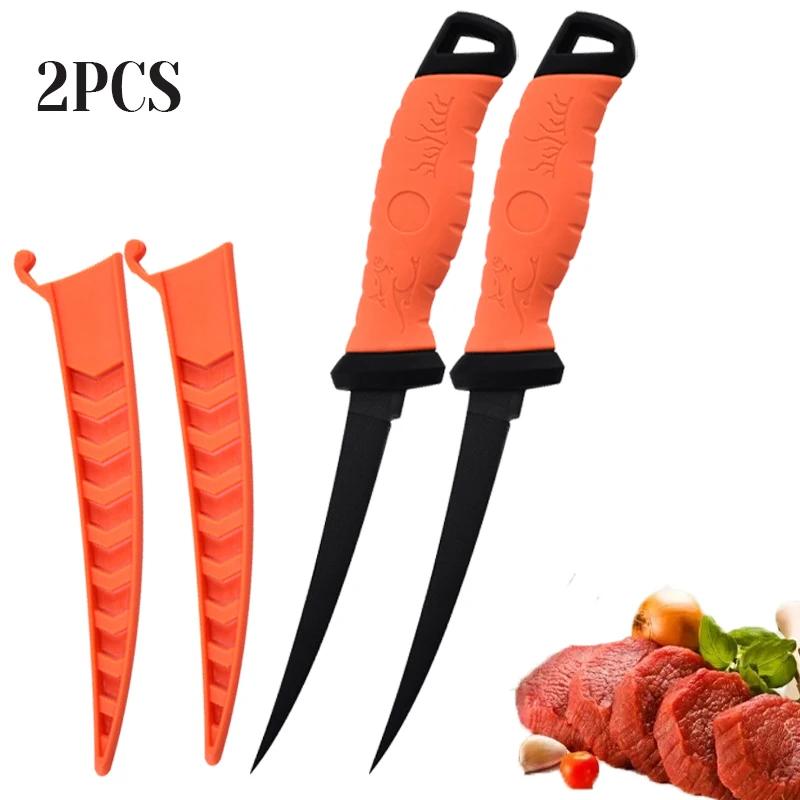 

6INCH Kitchen Knife Stainless Steel Fillet Boning Knife for Fish Meat Cleaver Butcher Knife Fruit Slicing Kitchen Knife Supplies