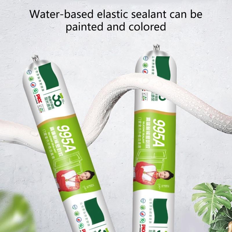 High Flexibility Structural Adhesive Tear Resistant For Extreme Temperatures Waterproof Sealant In White Black Clear