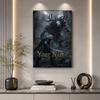 The Witcher 3 Customize Your Name Diamond Painting Round Diamond Diy Frameless Holiday Artwork Suitable For Home Office Wall Decoration