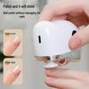 2-in-1 Baby Electric Nail Grinder & Anti-Pinch Clipper with Double-Head Smart Display & Multifunctional Scissors