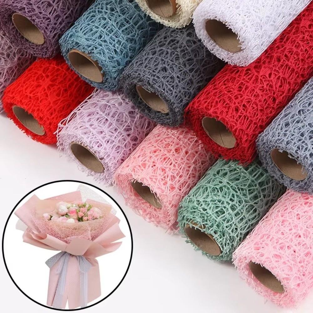 Jacquard Mesh Bouquet Wrap DIY Handmade Bouquet Wrapping Paper  Gift Wrapping Paper