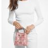 New MICHAEL KORS Mercer Leather Bucket Bags Shoulder Bag Crossbody Bag Handbag Small Size Women's Pink 35F3GM9M1L-664