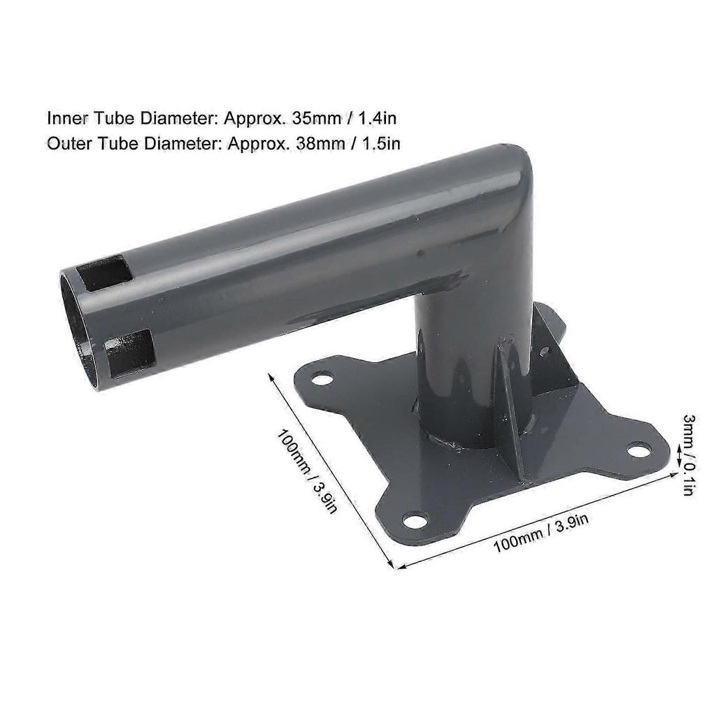 Satellite Internet Pole Mount Windproof Weather Resistant Roof Wall Mounting Kit for Starlink V2