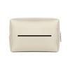 Ajustable PU Leather Car Armrest Tissue Box Backseat Tissue Case Holder Zipper Easy to Access and Installation Car
