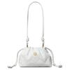 Willa Detachable Shoulder Strap Gold Logo Shoulder Bag Women Shoulder Bag White 166183-100