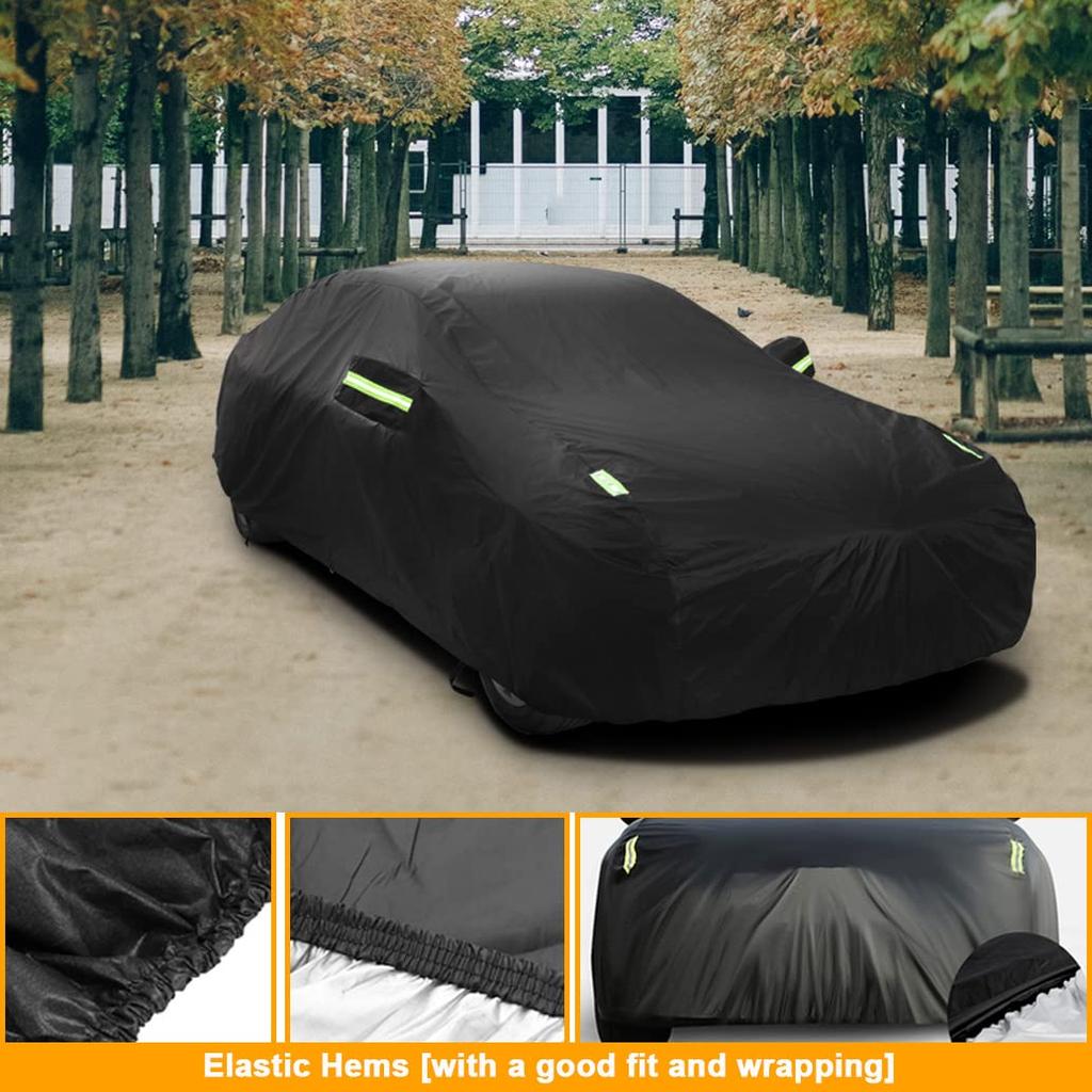 SjYsXm Car Body Cover Compatible with Mazda Roadster ND NC NB NA Convertible and Sun Protection Cover with Cotton Lining MX-5 1989-2025, Water, Wind,
