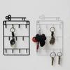 Wall Mounted 11 Key Hooks Iron Storage Hook  For Entryway Kitchen Office Decor