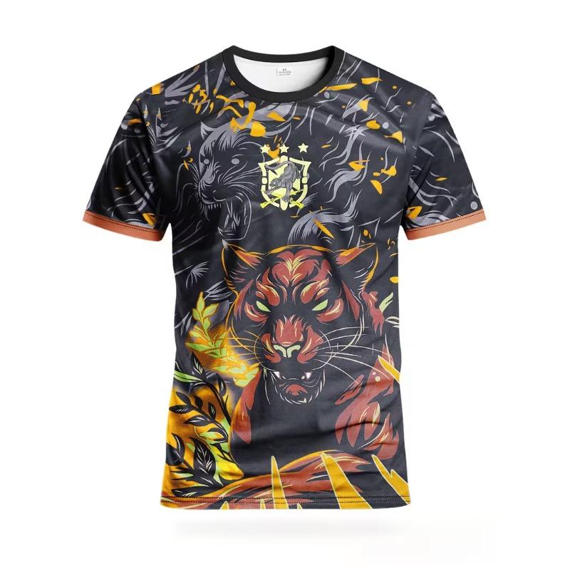 Men s Casual Sports 3D Printed T-shirt M