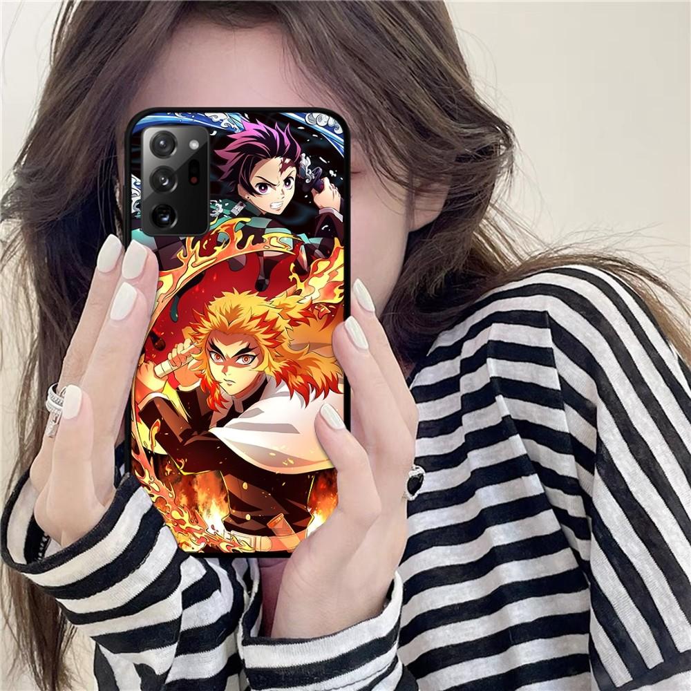 Demon Slayer Phone Case For Samsung Note 8 9 10 20 Pro Plus Lite M 10 11 20 30 21 31 51 A 21 22 42 02 03