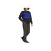 Adidas Originals Arched Logo Crewneck Sweatshirt Men Sweatshirt Black Royal-Blue White IY1623
