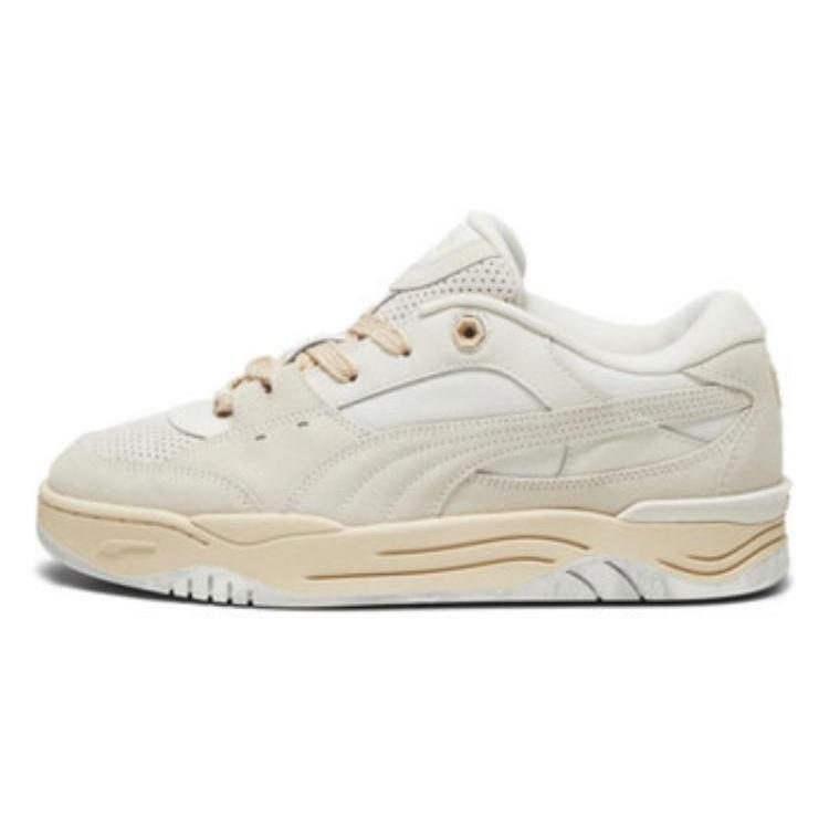 PUMA-180 Perf Sneakers Cream White Men s 394798-02 EU 45