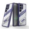 For Samsung Galaxy S23 FE S25 S24 S23 Ultra S24 FE S25 Plus Shockproof Phone Case with Invisible Stand Camera Protection