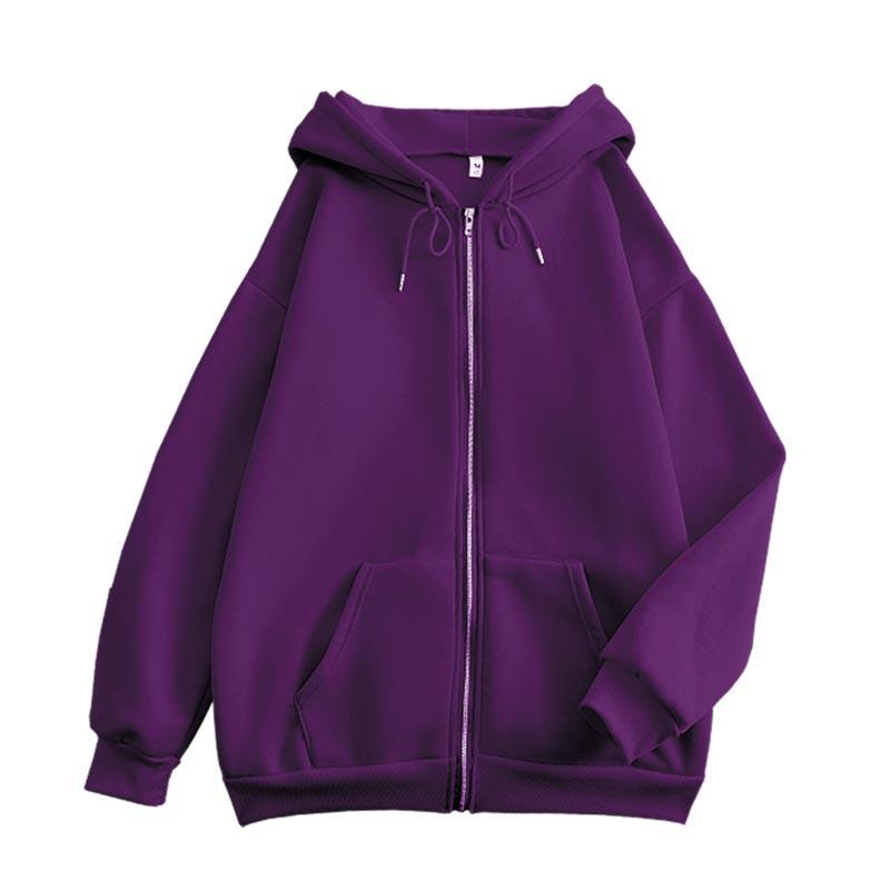 Kapşonlu Erkek Retro Fermuarlı Uzun Kollu Bol Ceket Montlar Harajuku Rahat Gotik Kapşonlu Sweatshirt Sokak Giyimi