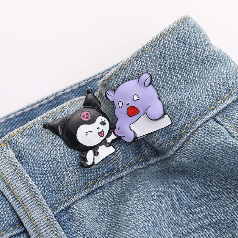 Kurokuro Mi Adjustable Waist-Cinching Button for Large Pants