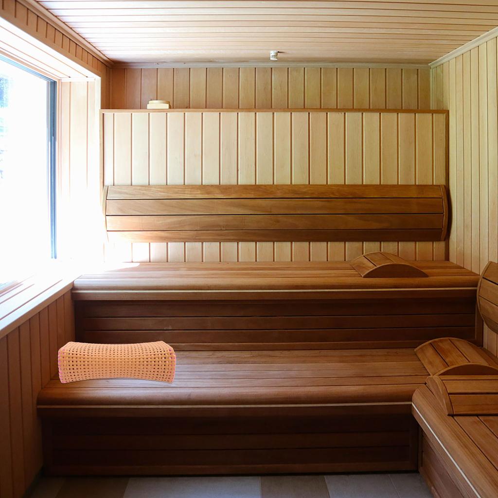 Postelové polštáře Sauna Opěrka krku Prodyšná opěrka hlavy Footspa/vana Namáčecí masážní přístroj s teplem Letní bambusové pletení