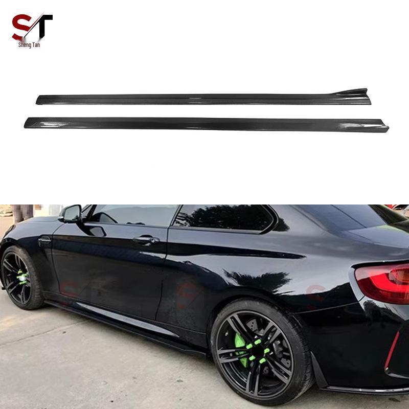 BMW M2 F87 Carbon Fiber 3D Side Skirt Edge Body Kit