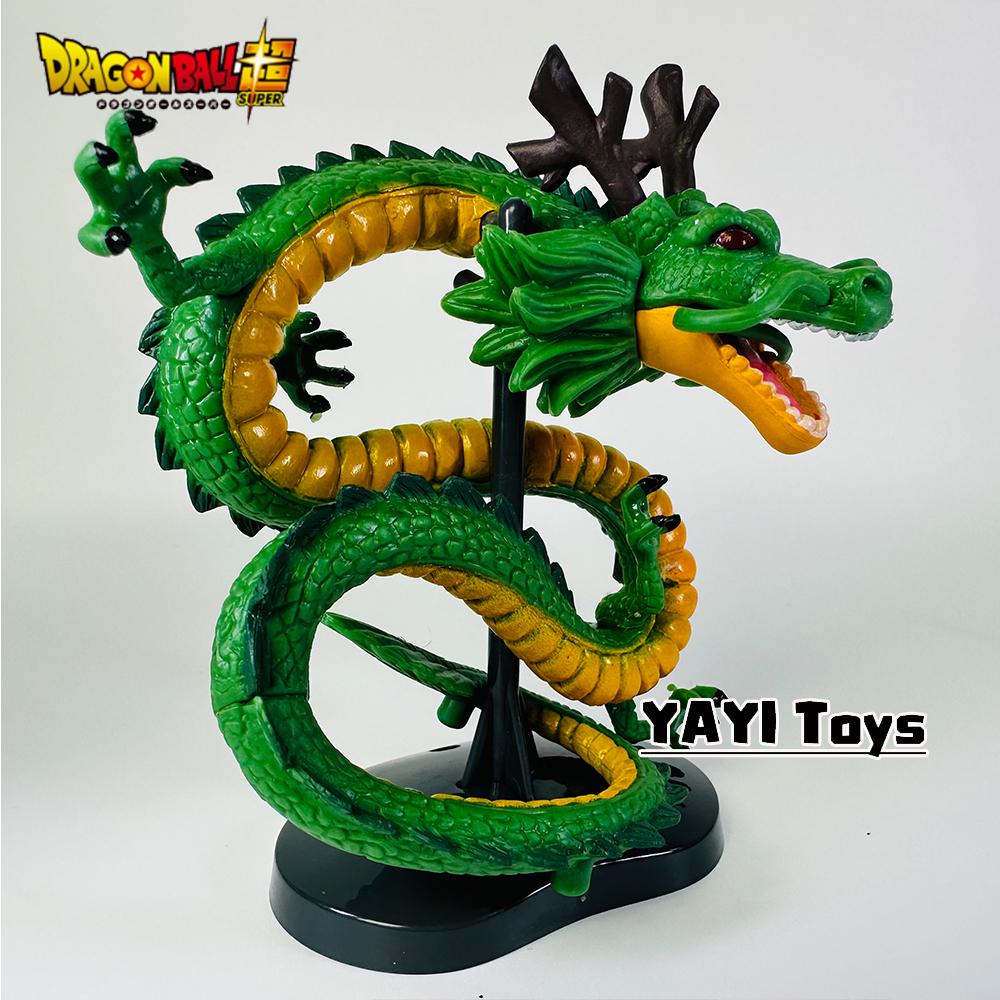 10Cm Dragon Ball Cyan Dragon Handmade Model Decoration Dragon Ball Z Anime Figure Dragon Doll Toy Decoration Birthday Gift