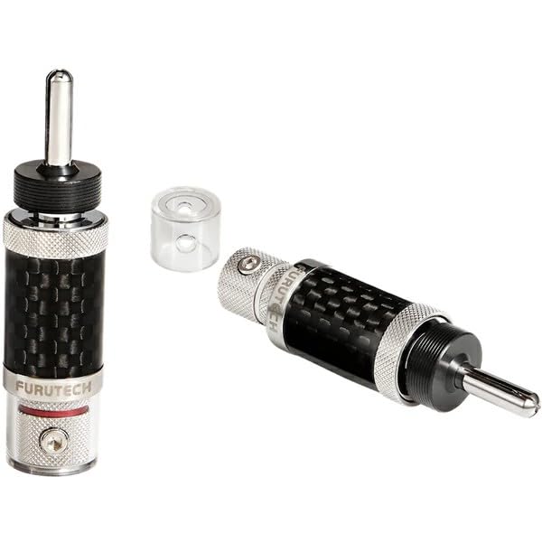 

[Official Japanese Product] FURUTECH High-End Grade CF-202-N1(R) Banana Plugs