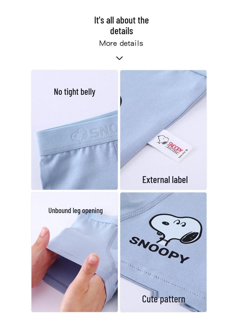A-Class Pure Cotton Boys' Boxer Briefs - Autumn/Winter Collection for Kids