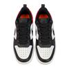 Nike Court Borough Non slip Lightweight Low top Skateboard Shoes GS Black White Red BQ5448-115(TeamEight-)