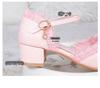 Girls' Cute Lolita Mid-Heel Sandals for Ages 8-9 - 2021 Summer Style