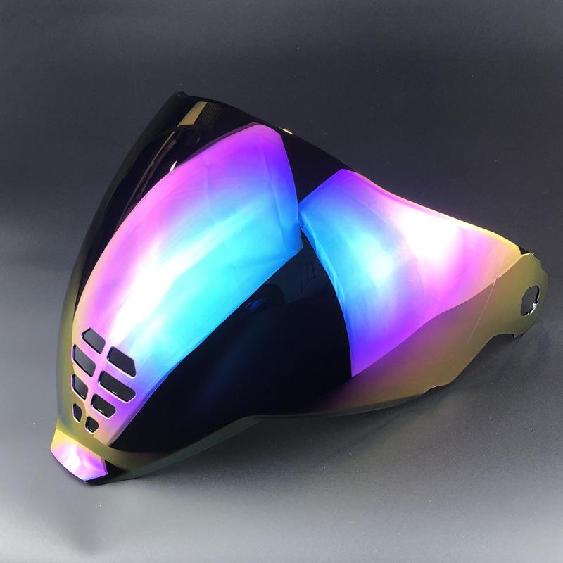 Universal Electroplated High-Definition Lens for Oni Mask Airflite Helmet - Tea Color, Day and Night Compatible