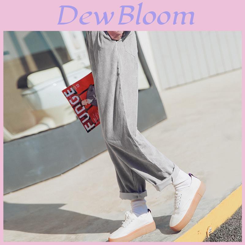Pantaloni da Donna in Misto Cotone con Vestibilità Slim e Vita Alta per Uso Casual