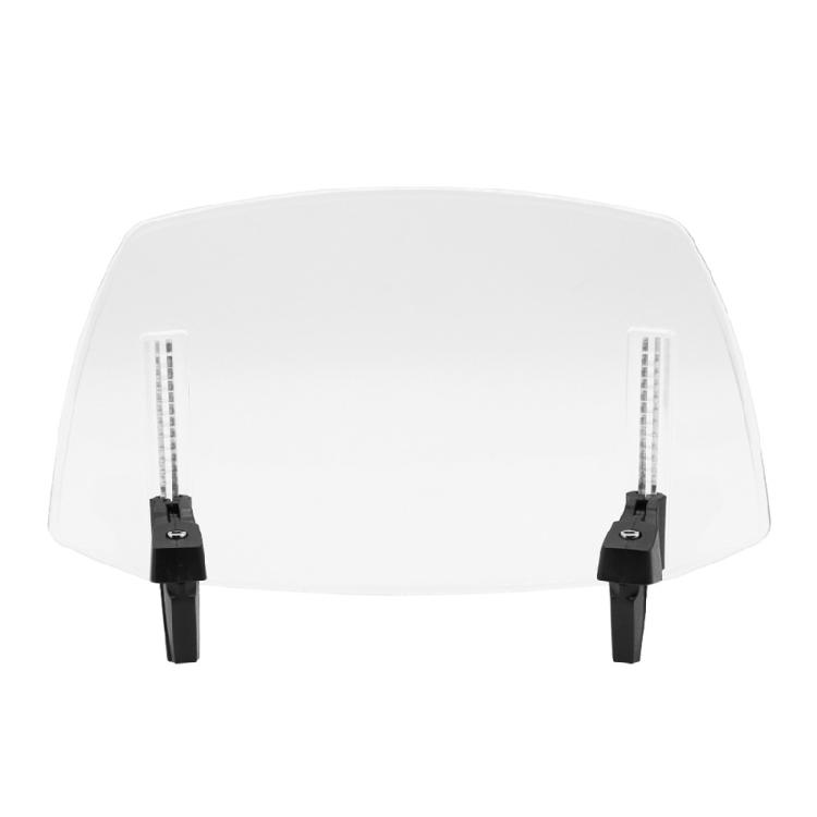 

Adjustable Motorcycle Windshield Spoiler Air Deflector for Riding Experience чистый