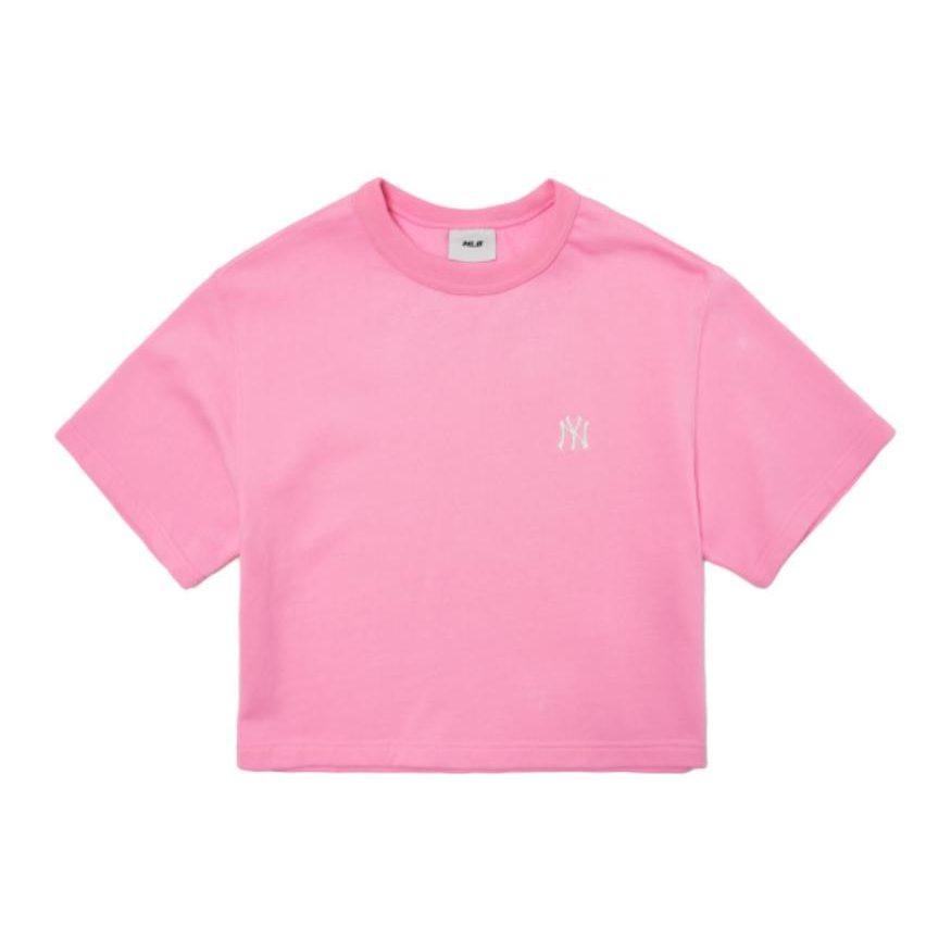 MLB Straight Fit T Shirt Women's Pink 3FTS10023-50PKS