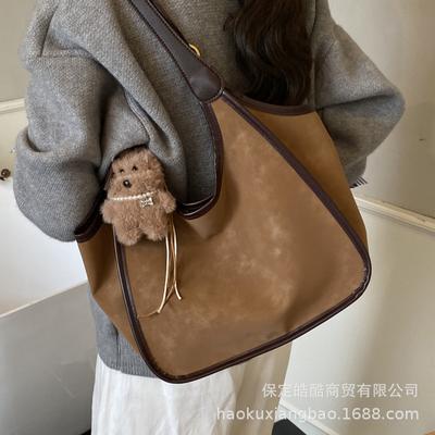 Exquisite Versatile Leather Single Shoulder Portable Large Capacity Fashion Temperament Foreign Premium 2025 Autumn Women's Tote Bag