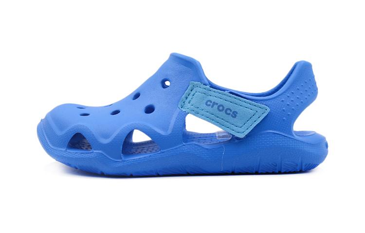 Crocs Children s Sandals Sea Blue Kids  204021-456 22-23