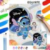 Digital Oil Painting Art Kit Stitch Astronaut Space Galaxy Handmade Coloring Painting Home Decor