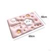 Floor Mat, Super Absorbent Bath Quick Cute Blossom Resistant 3D Floral Bathroom Carpet, for