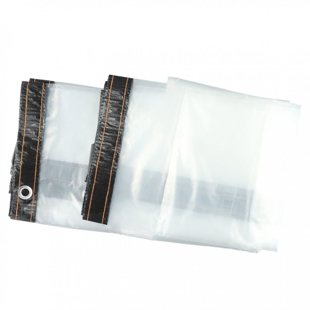 Heavy Duty Transparent Telt Regntett Transparent Presenning Vanntett Telt