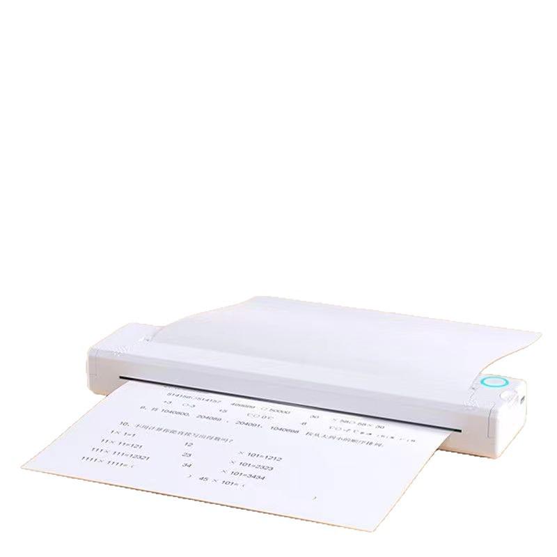 A4 Portable Bluetooth Thermal Tattoo Printer for Home, Office, or Students - Inkless & Mini