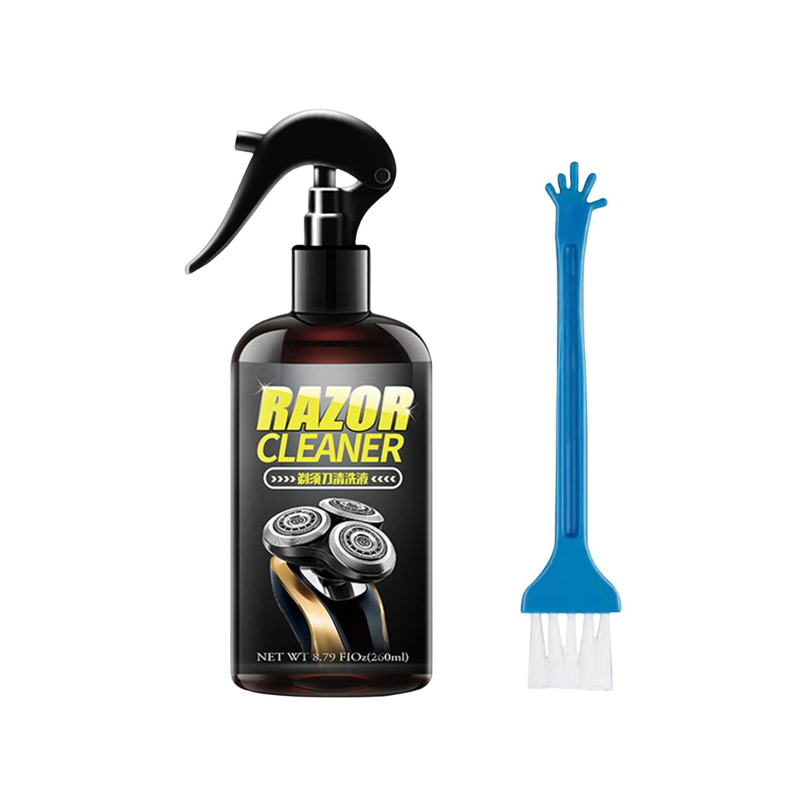 

Раствор для чистки электробритвы для удаления масляных пятен, универсальный гель для растворения масла и устранения запаха, долговременный уход 260 мл One Size чёрный