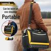 Durable Canvas Handheld Electrician's Tool Bag - Sturdy, Multifunctional for Repair & Woodworking