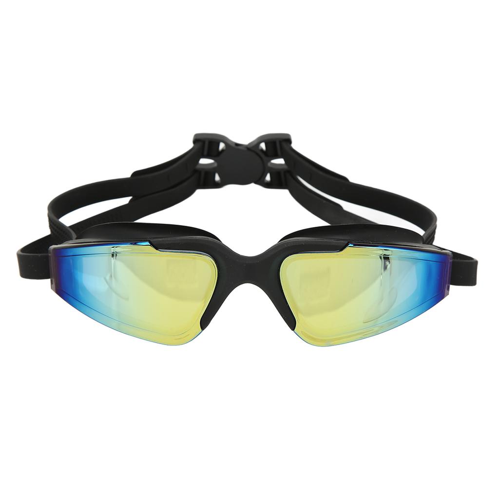 Swimming Goggles Fogproof HD Waterproof Silicone Wide View Swim Glasses for Adults Children