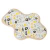 Washable Cloth Menstrual Pad Fanshaped Wing Reusable Sanitary Napkin Panty Liner White 250mm