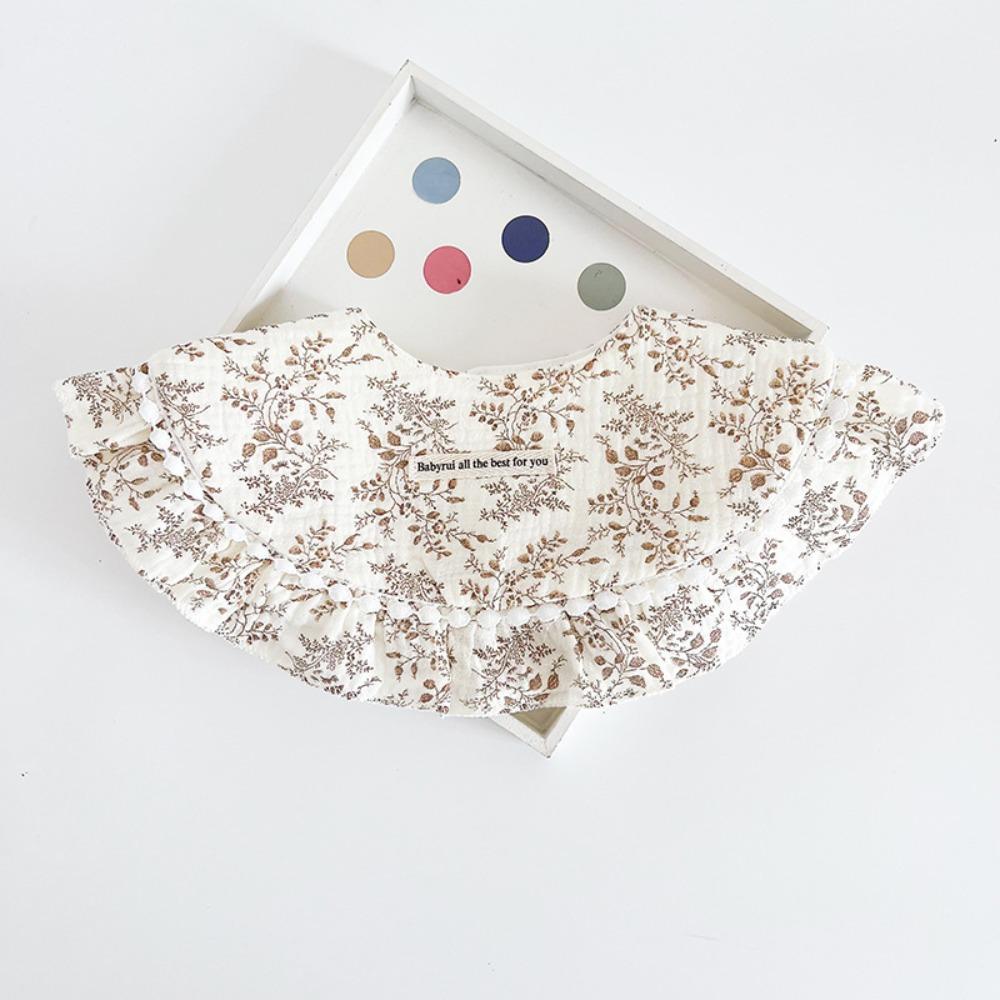 Feeding Baby Cotton Bibs Princess Saliva Towel Cloths Baby Drooling Bibs  Neck Wear Accessories