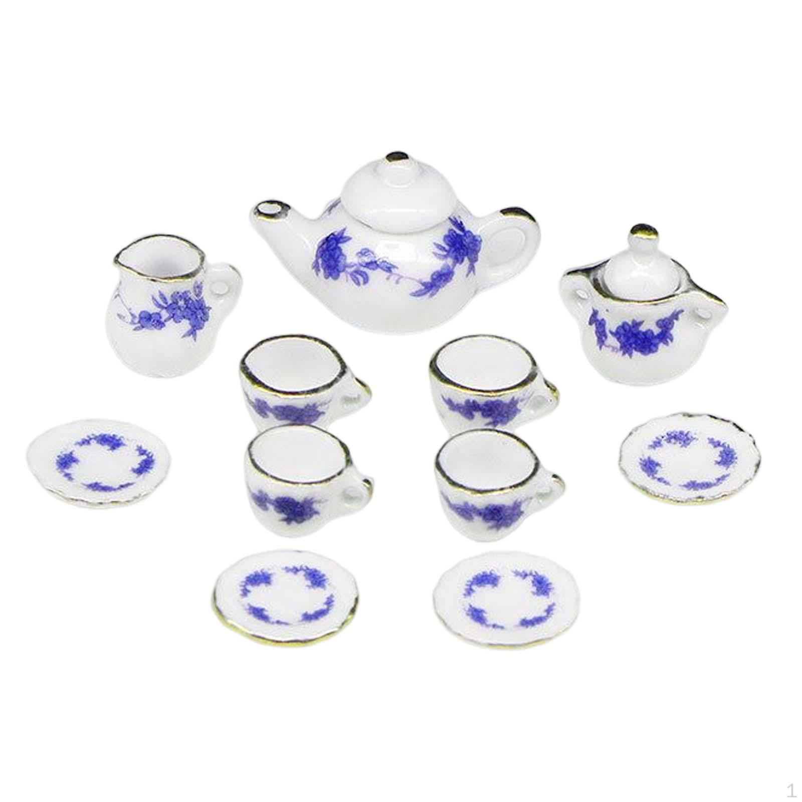 

Кукольный домик из 11 предметов Миниатюрный набор чашек Life Scene Кухонные аксессуары