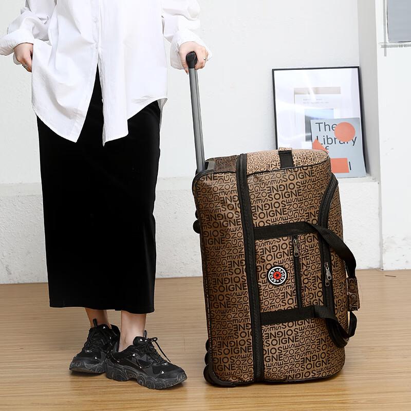 OEING Unisex Large Capacity Rolling Travel Bag