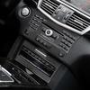 Consola Central Aire Acondicionado CD Panel de Control Decoración de Marco Para Mercedes Benz Clase E W212 2009-2011 Color Fibra de Carbono