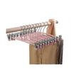 10 Stück Rockbügel Hosenbügel mit Clips Metallhosenbügel 25-26